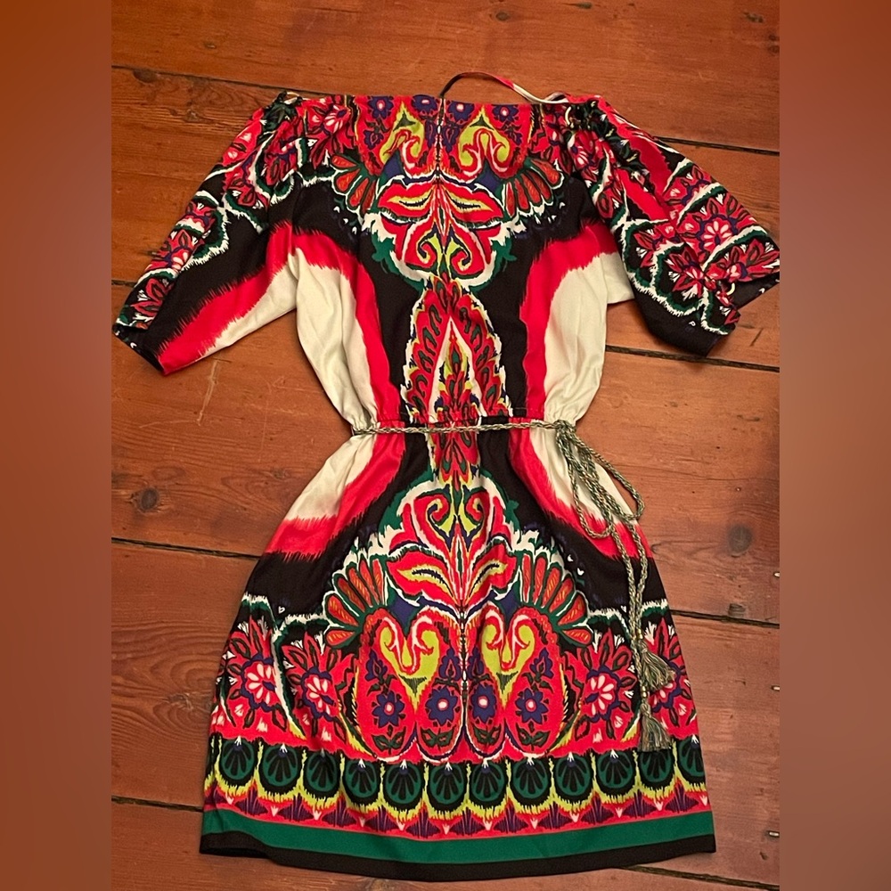 NWT maximalist Rampage scarf minidress, small